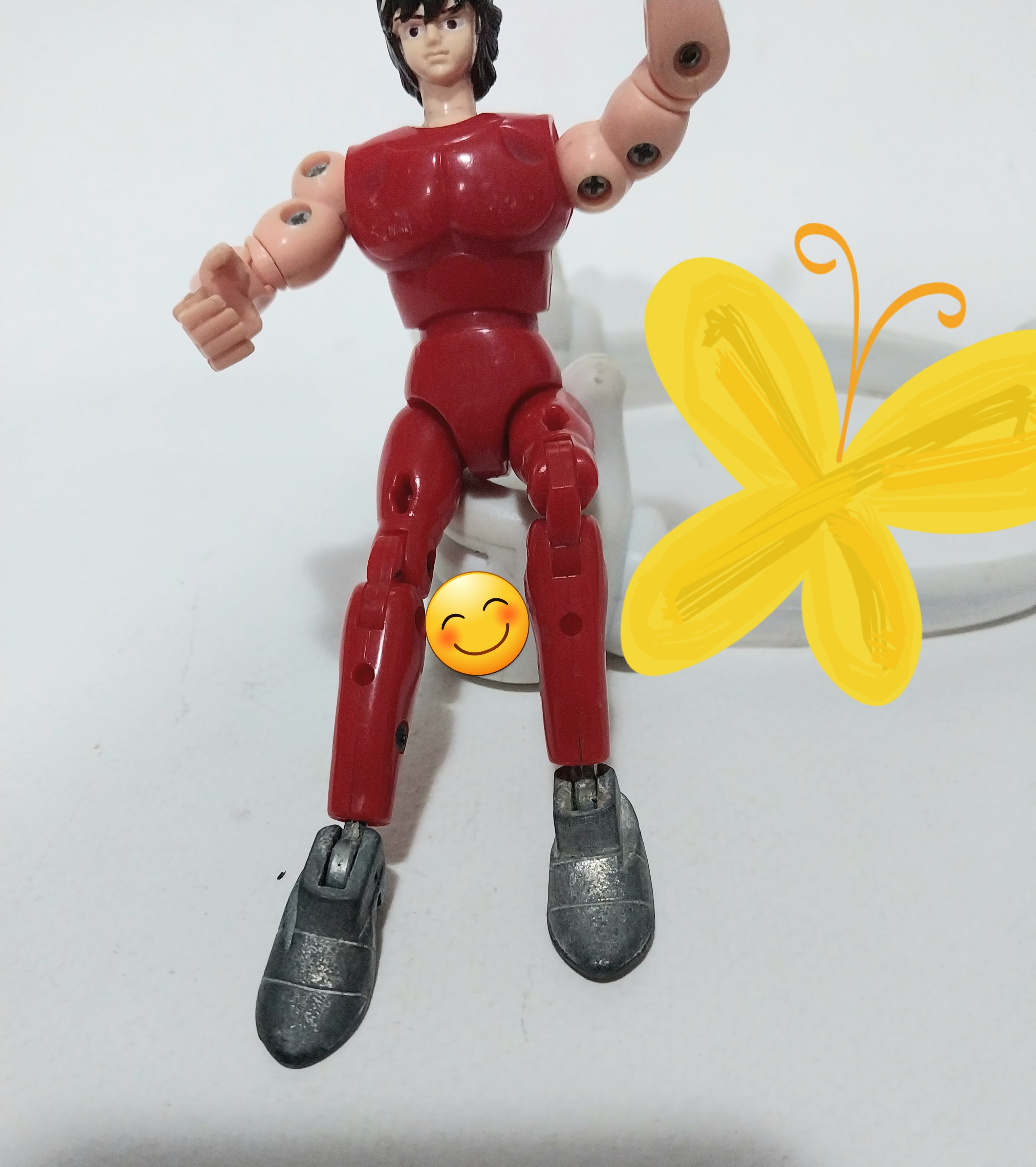 มีหลายภาพ,หุ่นแกน ไม่มีเกราะ เปกาซัาเซย่า **ข้อต่อหลวม