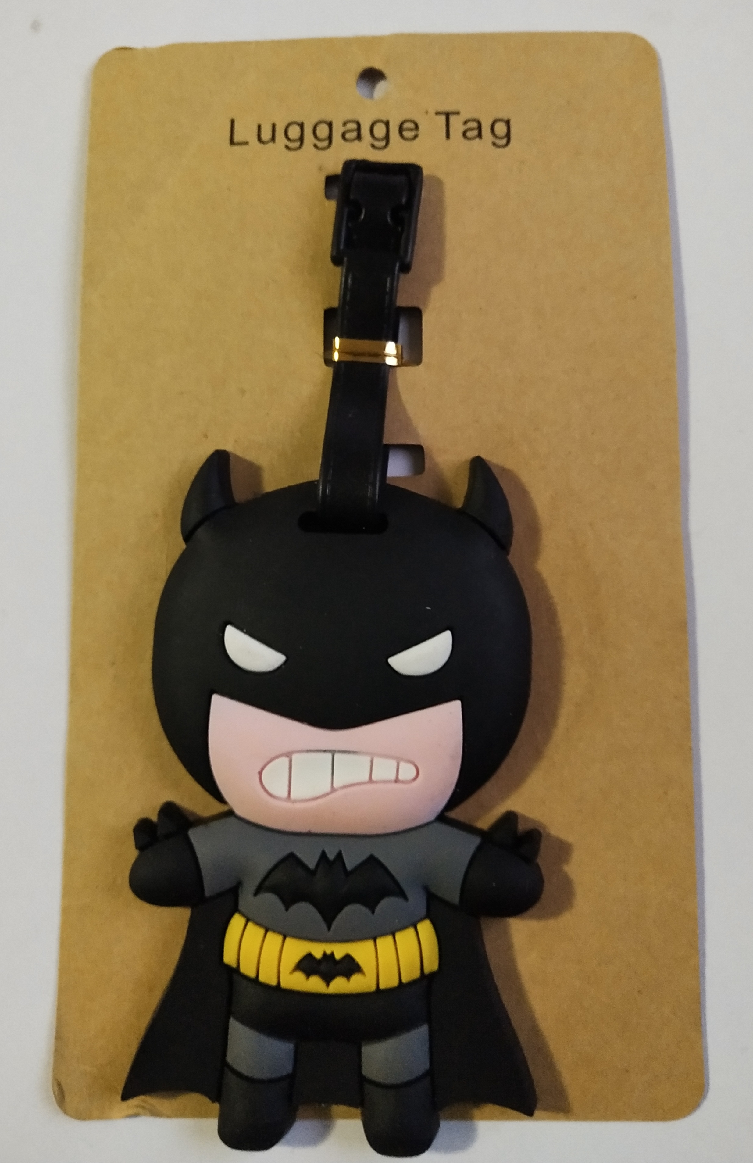 ของสะสมดีซี คอมมิกส์ **ไม่มีแพ็ค ,DC Comics collecible item, ป้ายแขวนกระเป๋าลายแบทแมน, Batman