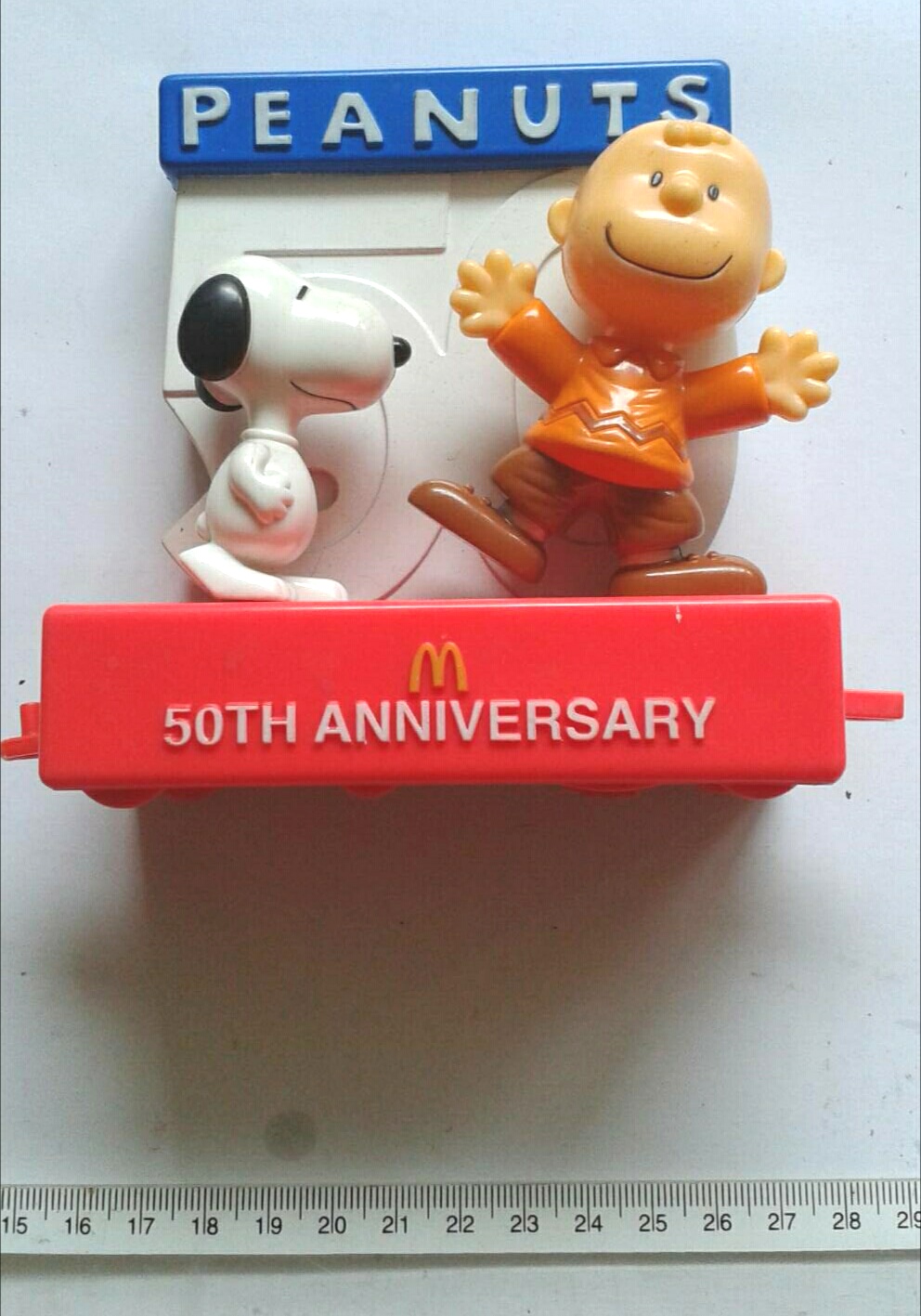 ของสะสมจากแมคโดนัลด์ " สนู๊ปปี้ Snoopy" ชุด 50 ปีแมคโดนัลด์