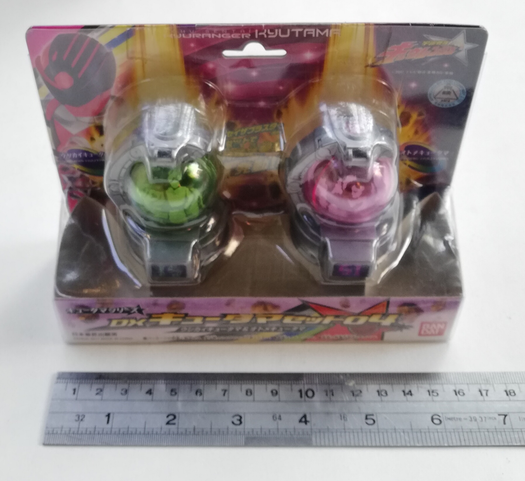 ของสะสม คิวทามะ เซท4 ใช้เล่นกับข้อมือ คิวเรนเจอร์ **แพ็คเกจมีตำหนิ