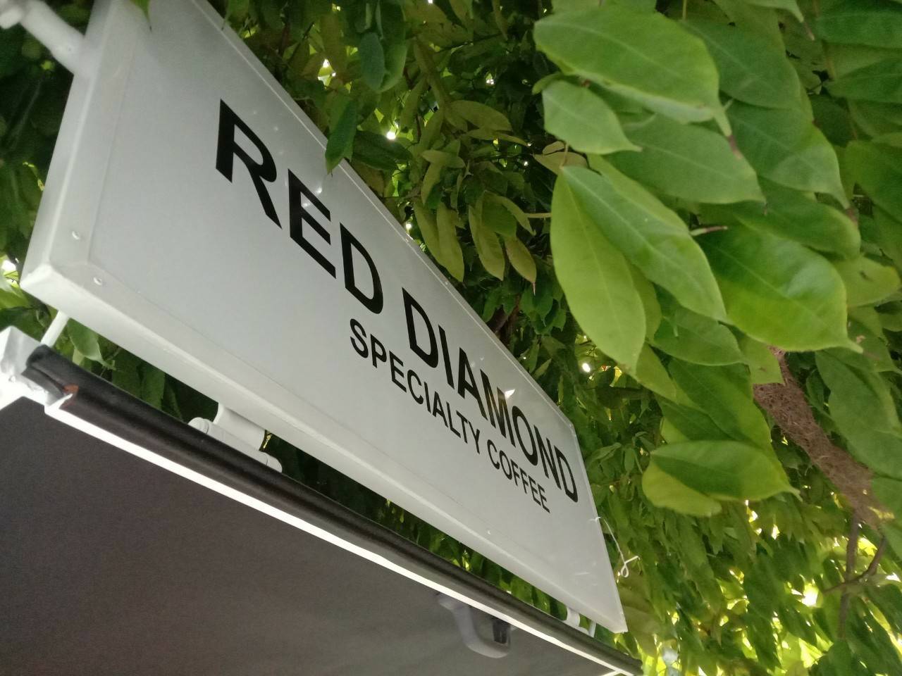 ป้ายสติกเกอร์ติดรถยนต์ - RED DIAMOND SPECIALTY COFFEE