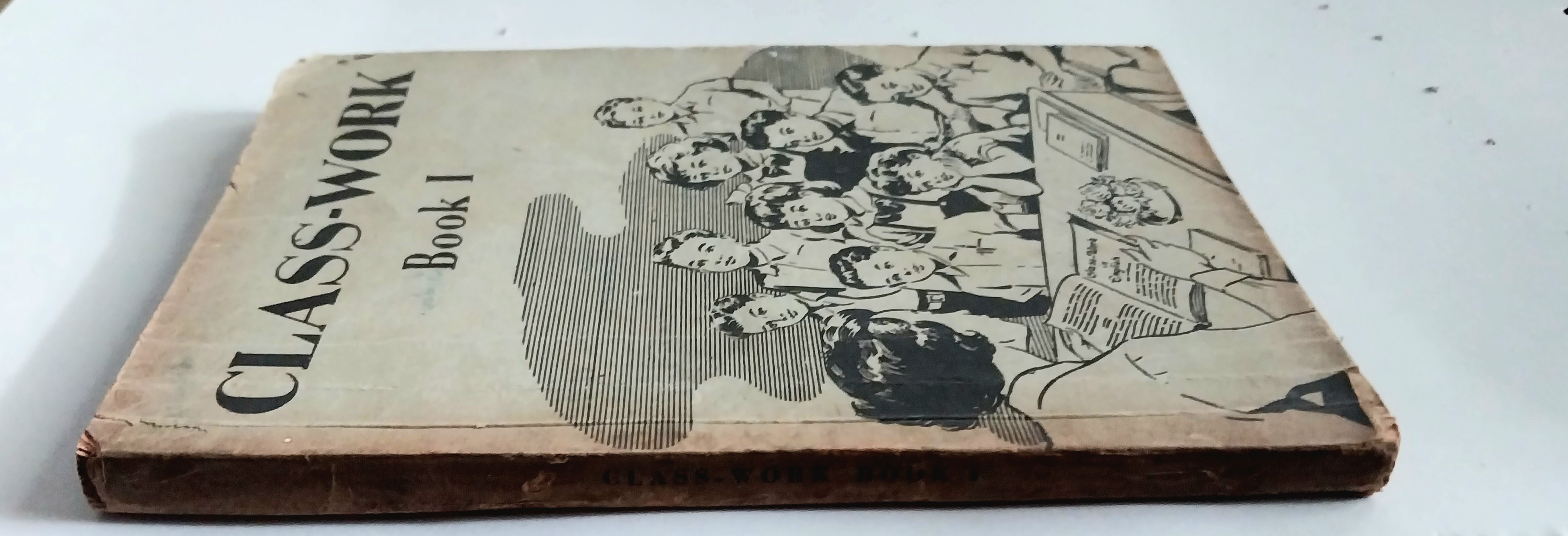 หนังสือเรียนเก่าวิชาภาษาอังกฤษ **มีตำหนิโปรดดูทุกภาพ Class-Work Book1 ลิขสิทธิ์ Collection Saint- Gabriel No.8