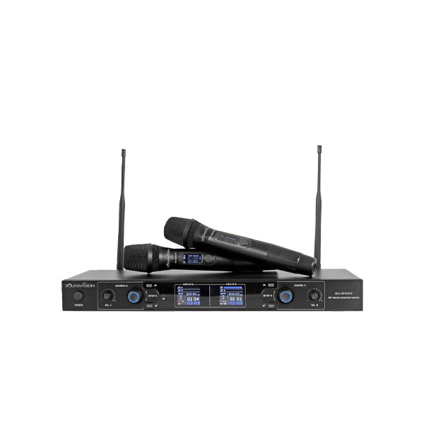 SOUNDVISION SU-890D ชุดไมค์ลอย มือถือคู่ ย่าน UHF