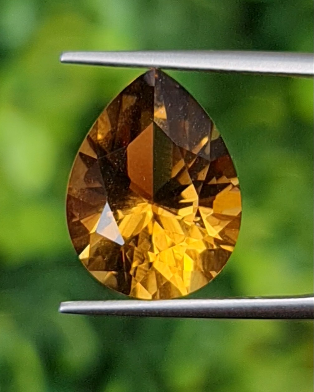 พลอย ซิทริน Citrine 8.00 กะรัต (Cts.) พลอยแท้ อัญมณีมงคลประจําวันเกิด เครื่องประดับพลอย