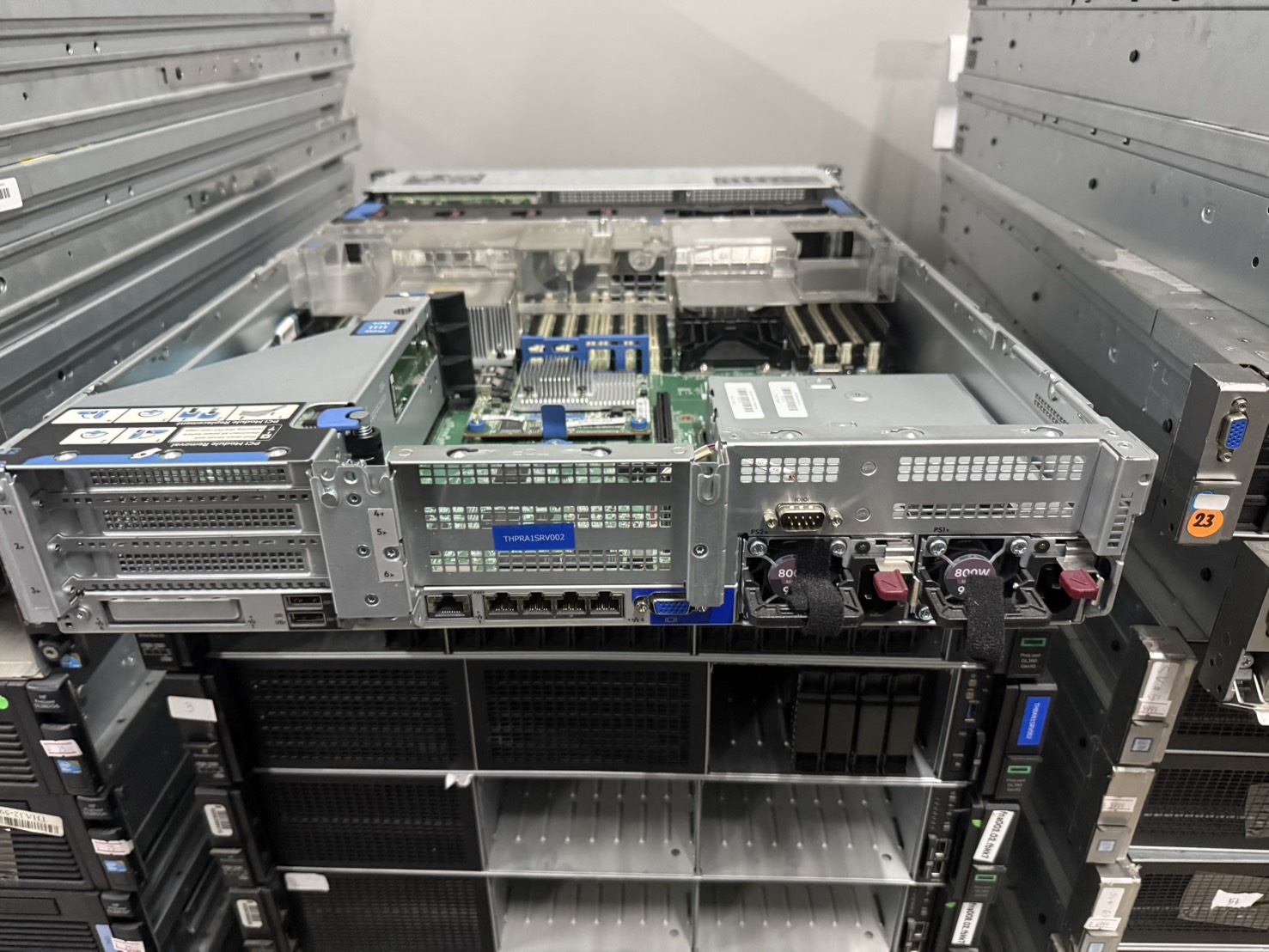 Server HP Proliant DL380 G10(Gold 6248*2/NO RAM/SSD 240GB*2/Power 1600W*2+P408i-9