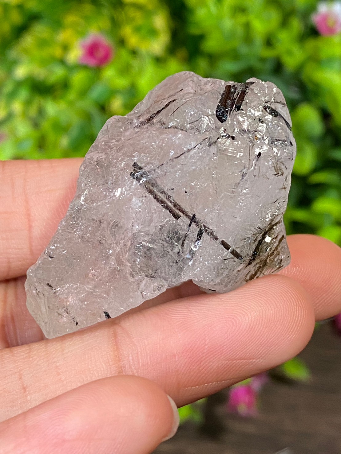 ก้อน ไหมดำ ควอตซ์ แก้วขนเหล็ก Black Rutilated Quartz Rough 165.08 กะรัต Cts. พลอยแท้ อัญมณีมงคลประจําวันเกิด เครื่องประดับพลอย