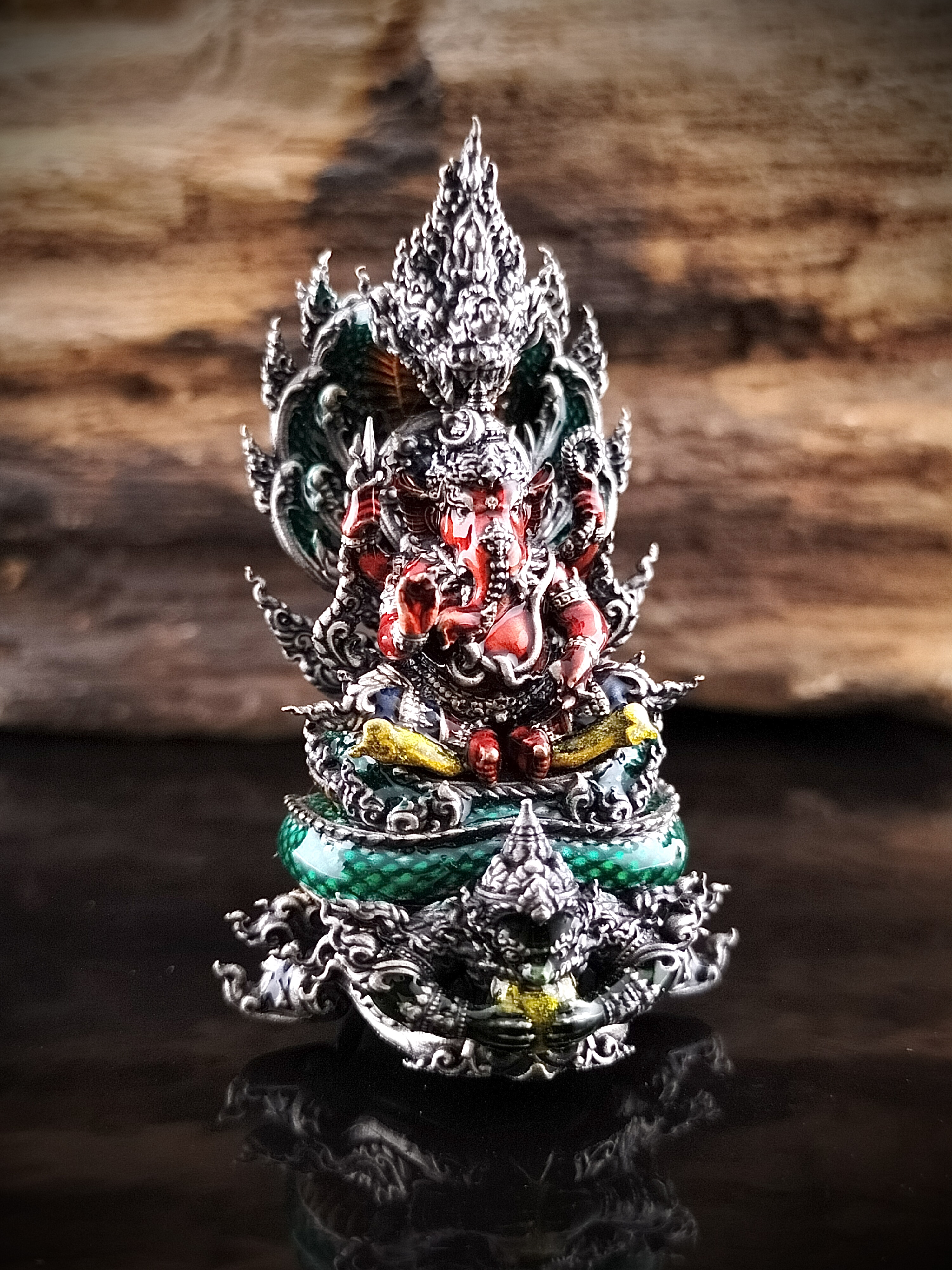 พระพิฆเนศนาคปรก รุ่น กำเนิดปัญญา (เกิดขึ้น)