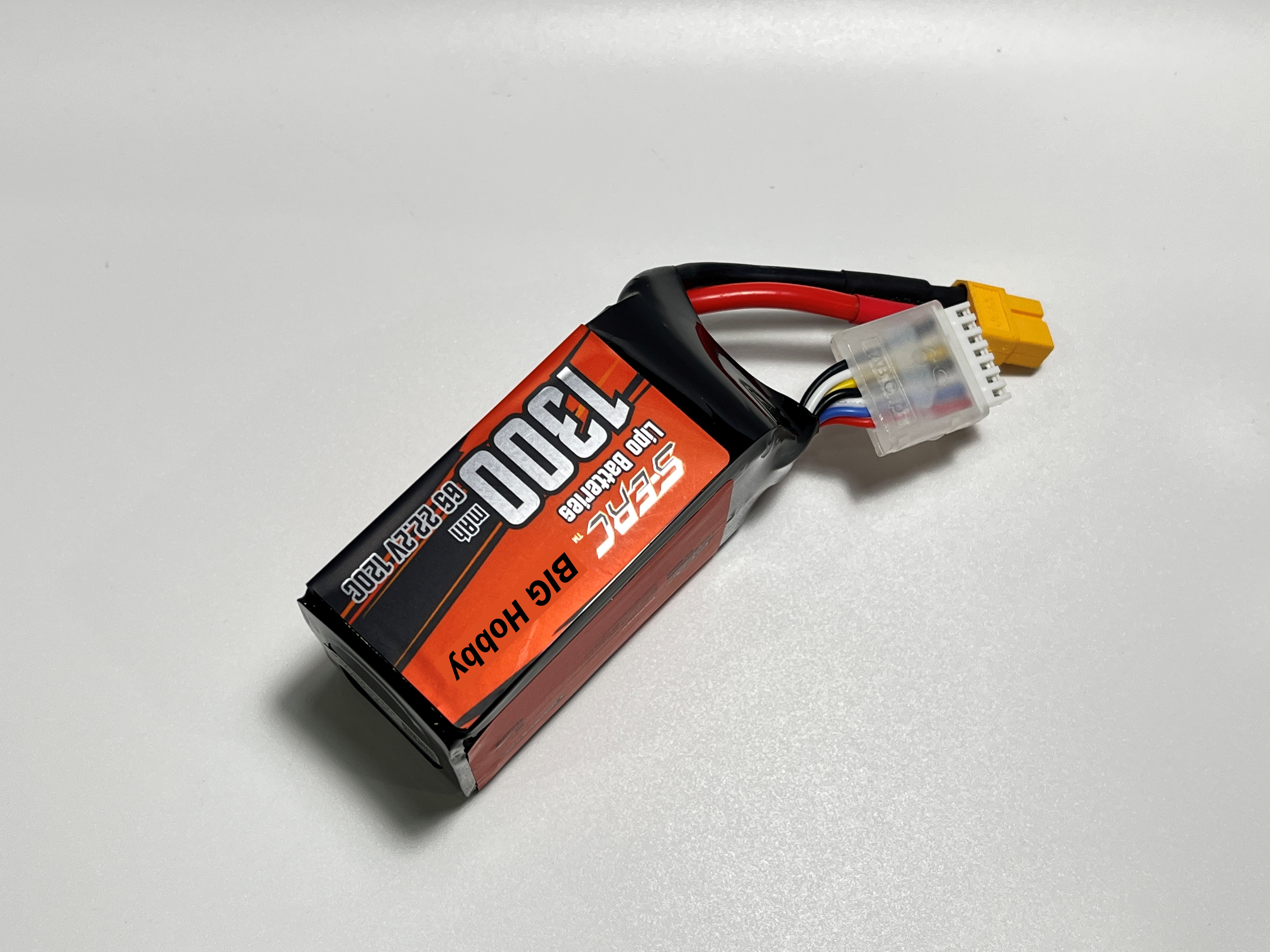 แบตโดรน SpeedyBee BEE35, HGLRC Veyron35 แบตลิโพ Lipo SERC 6S 22.2V 1300mAh 120C ปลั๊ก XT60