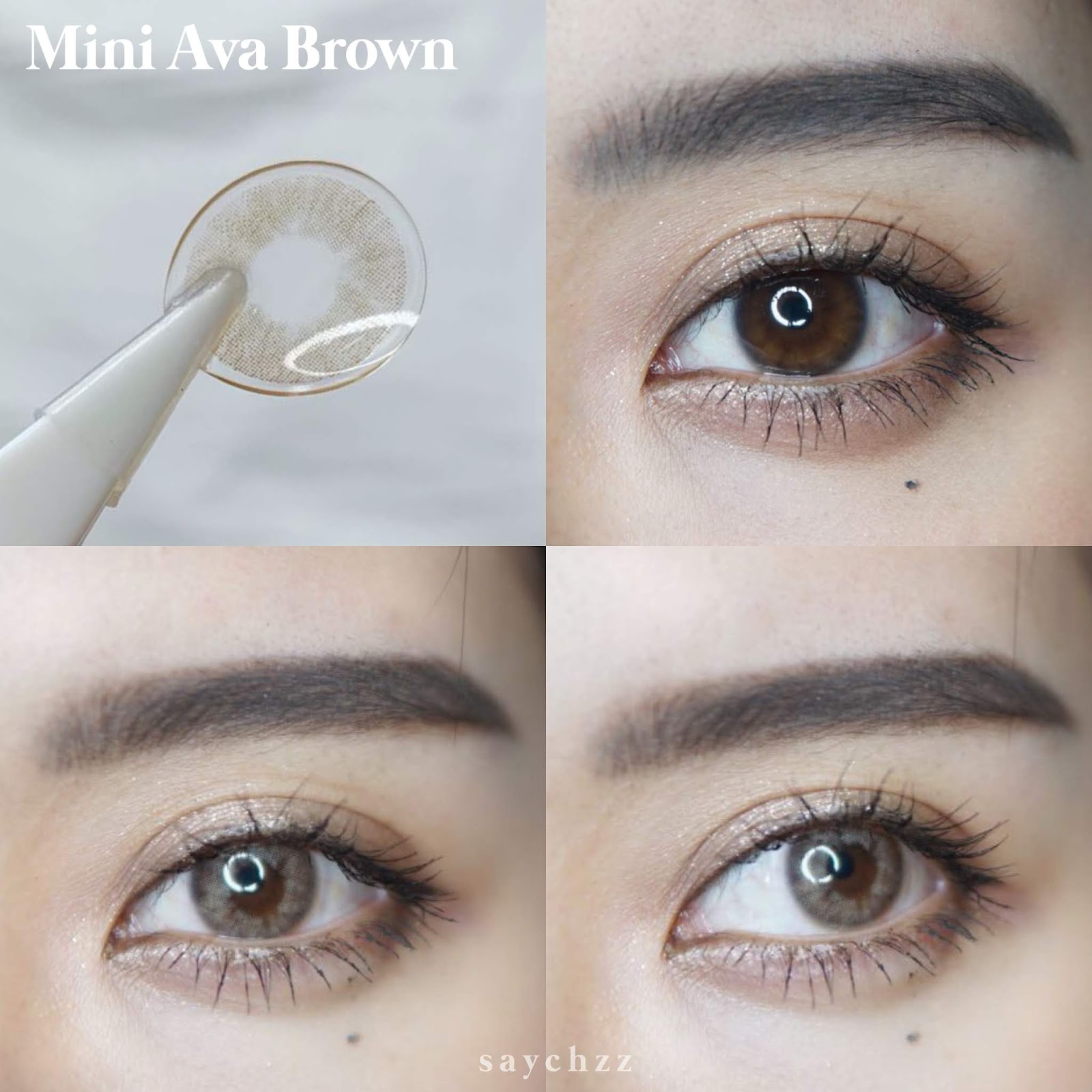 Kitty kawaii สีน้ำตาล