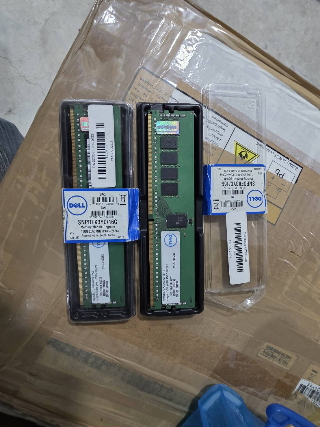 Ram Server Dell SNPDFK3YC/16G 16GB DDR4-2666MHz 2Rx8 ECC