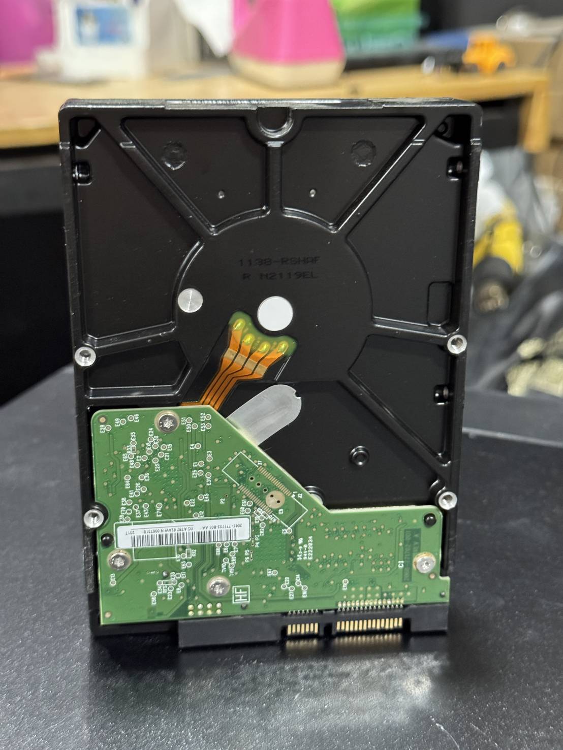 HDD WD 1TB SATA 3.5 6Gbps 7200RPM" มือสองพร้อมใช้งาน มี 2 ลูก
