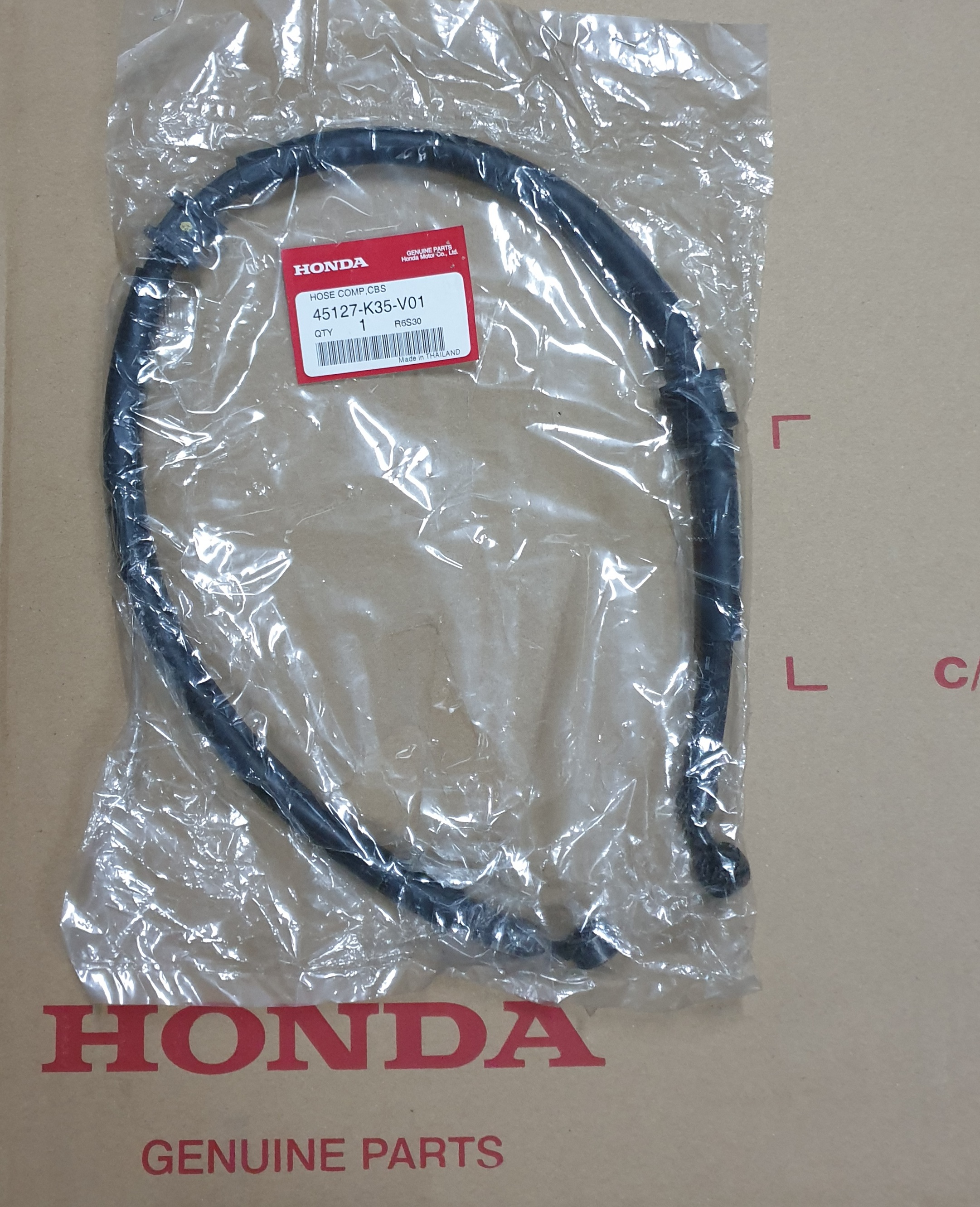 ท่อน้ำมันเบรคหน้า PCX150E-G(ปี2014-17)