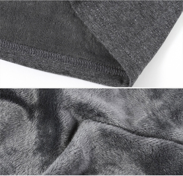 ลองจอนผู้ชาย มีซับขนนุ่มกันหนาว เสื้อคู่กางเกง ผ้ายืดได้มาก (10199MM)