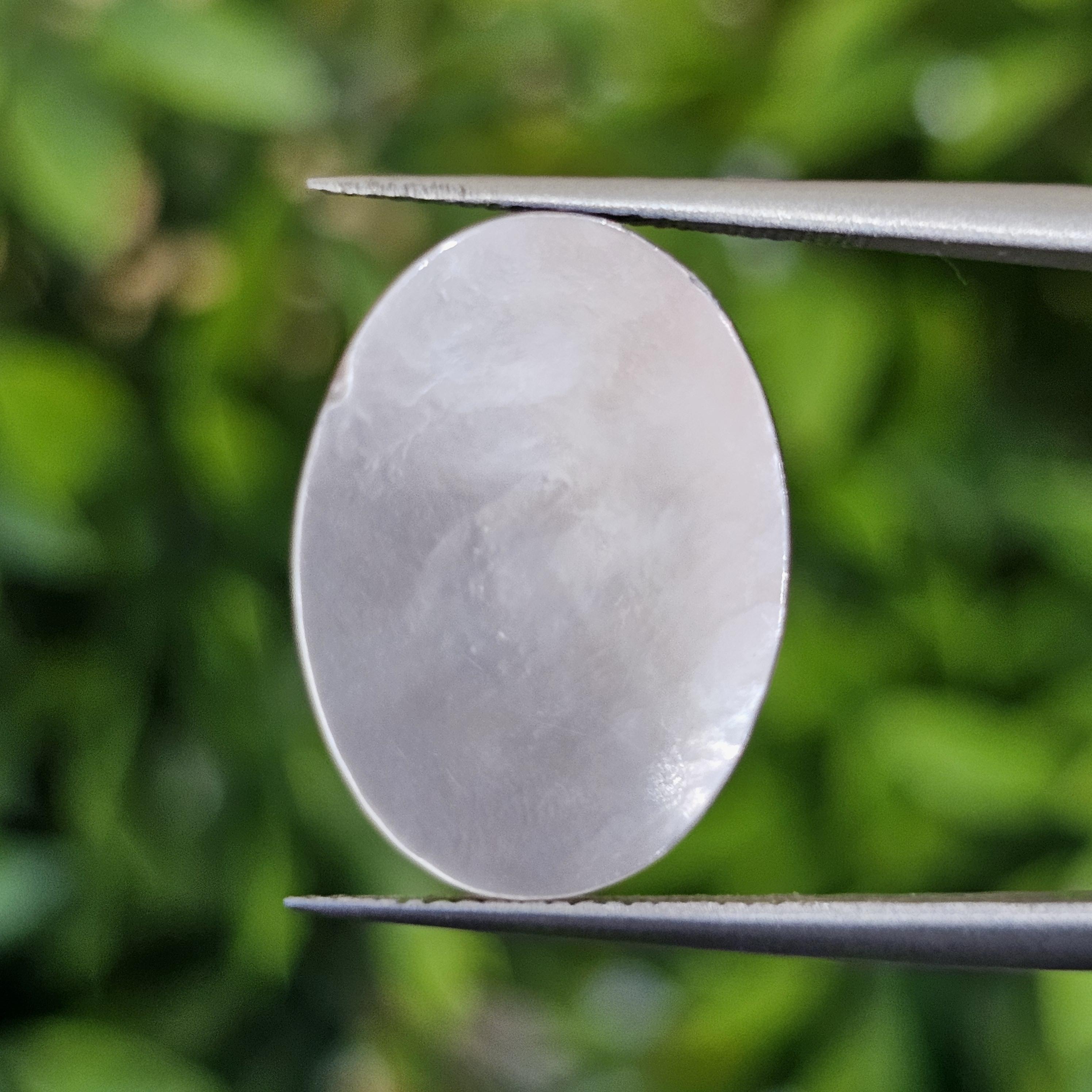 เปลือกหอยมุก แกะสลัก Pearl Shell Carved 3.72 กะรัต (Cts.)