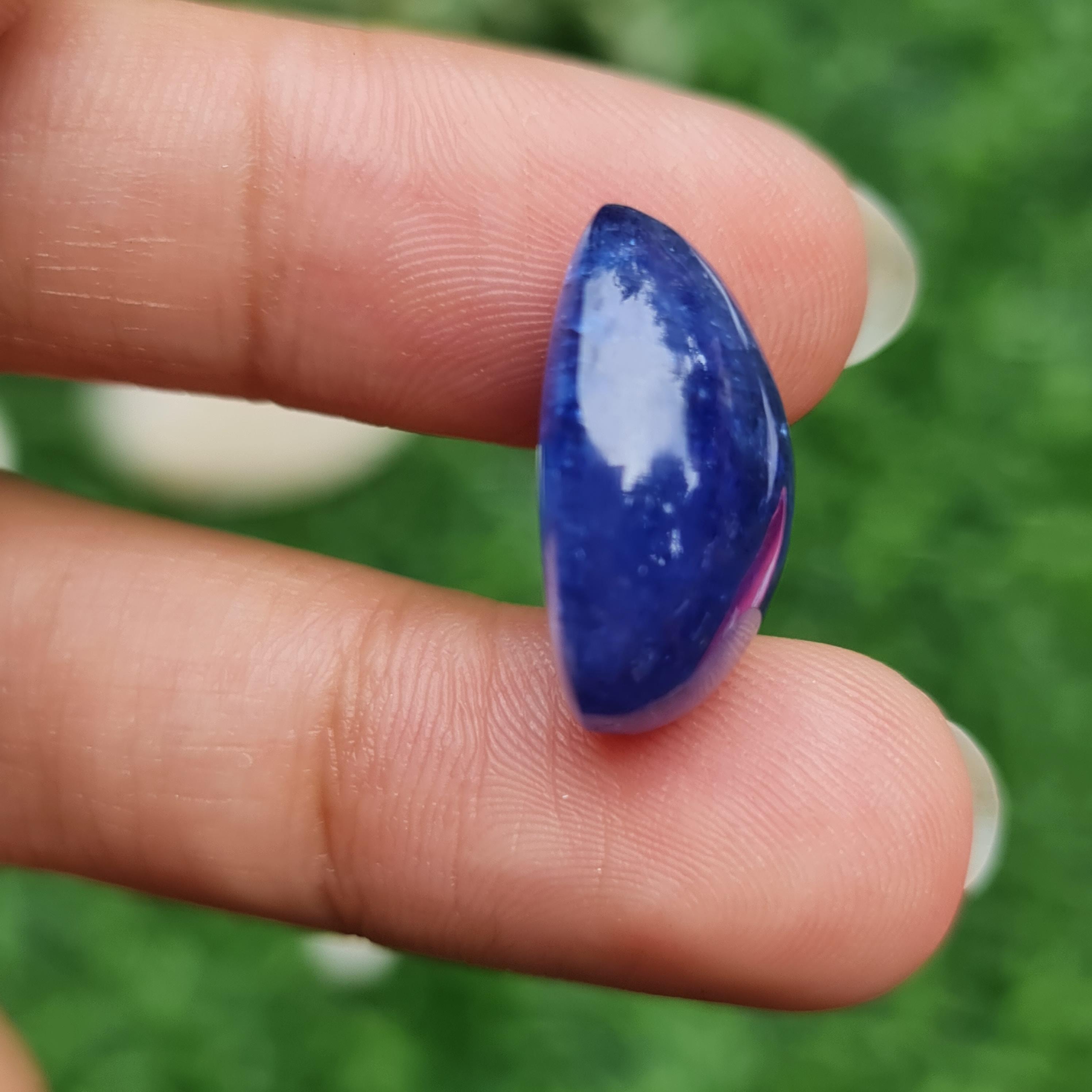 พลอย แทนซาไนท์ Tanzanite 20.60 กะรัต (Cts.) พลอยแท้ อัญมณีมงคลประจําวันเกิด เครื่องประดับพลอย