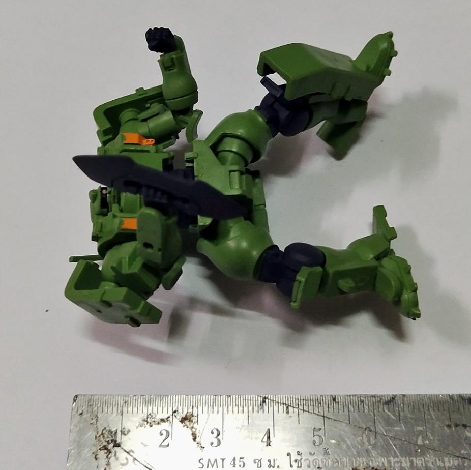 ของสะสม หุ่นยนต์ จาก กันดั้ม ดับเบื้ลโอ โมบิลสูทหลักของฝ่ายสหพันธุ์ปฏิรูปมนุษยชาติ MSJ-06II-A Tieren Ground Type