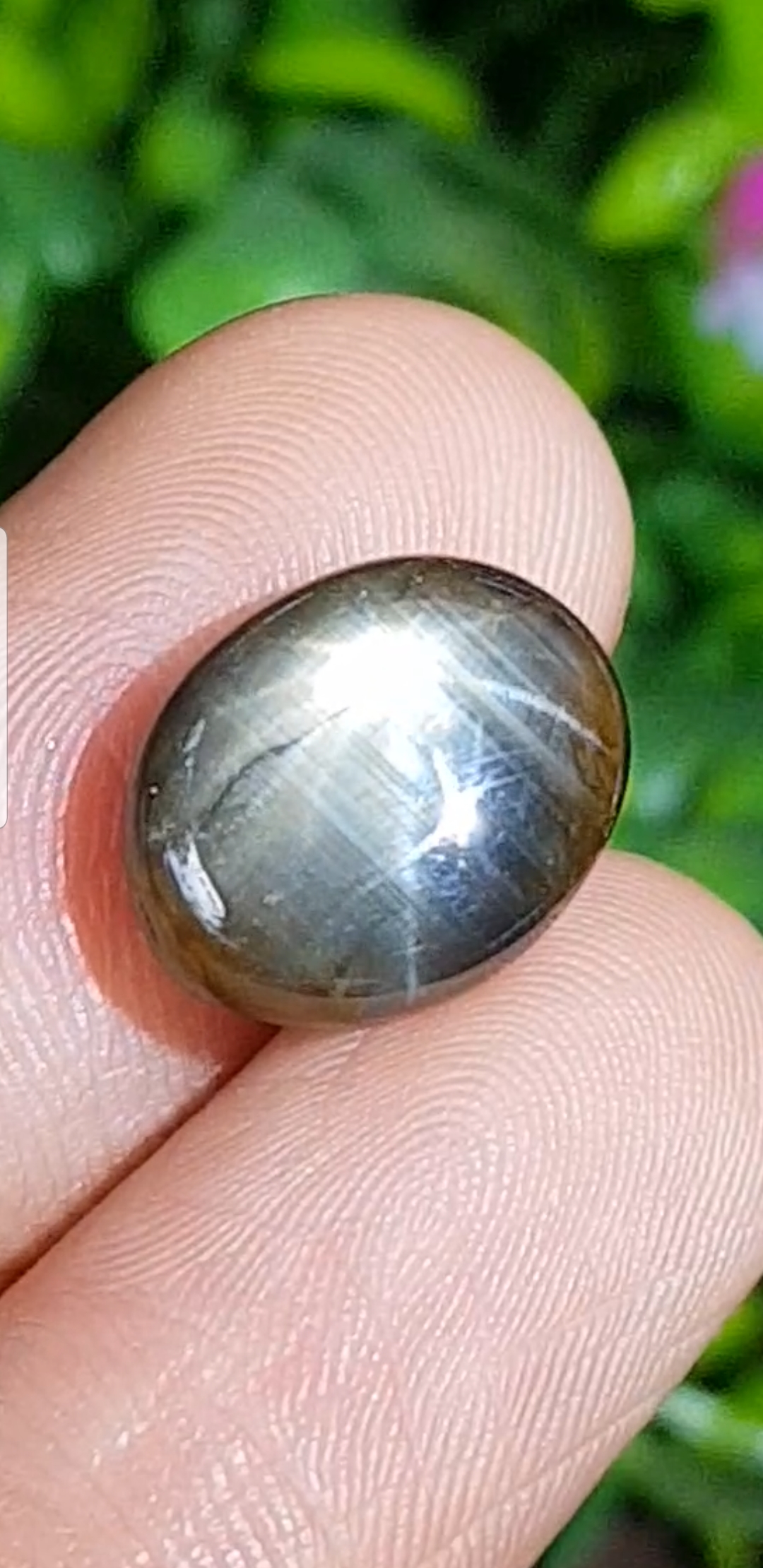 พลอย ไพลิน สตาร์ แซฟไฟร์ Blue Star Sapphire 9.89 กะรัต (Cts.) ดิบ Unheated พร้อมใบเซอร์ พลอยแท้ อัญมณีมงคลประจําวันเกิด เครื่องประดับพลอย