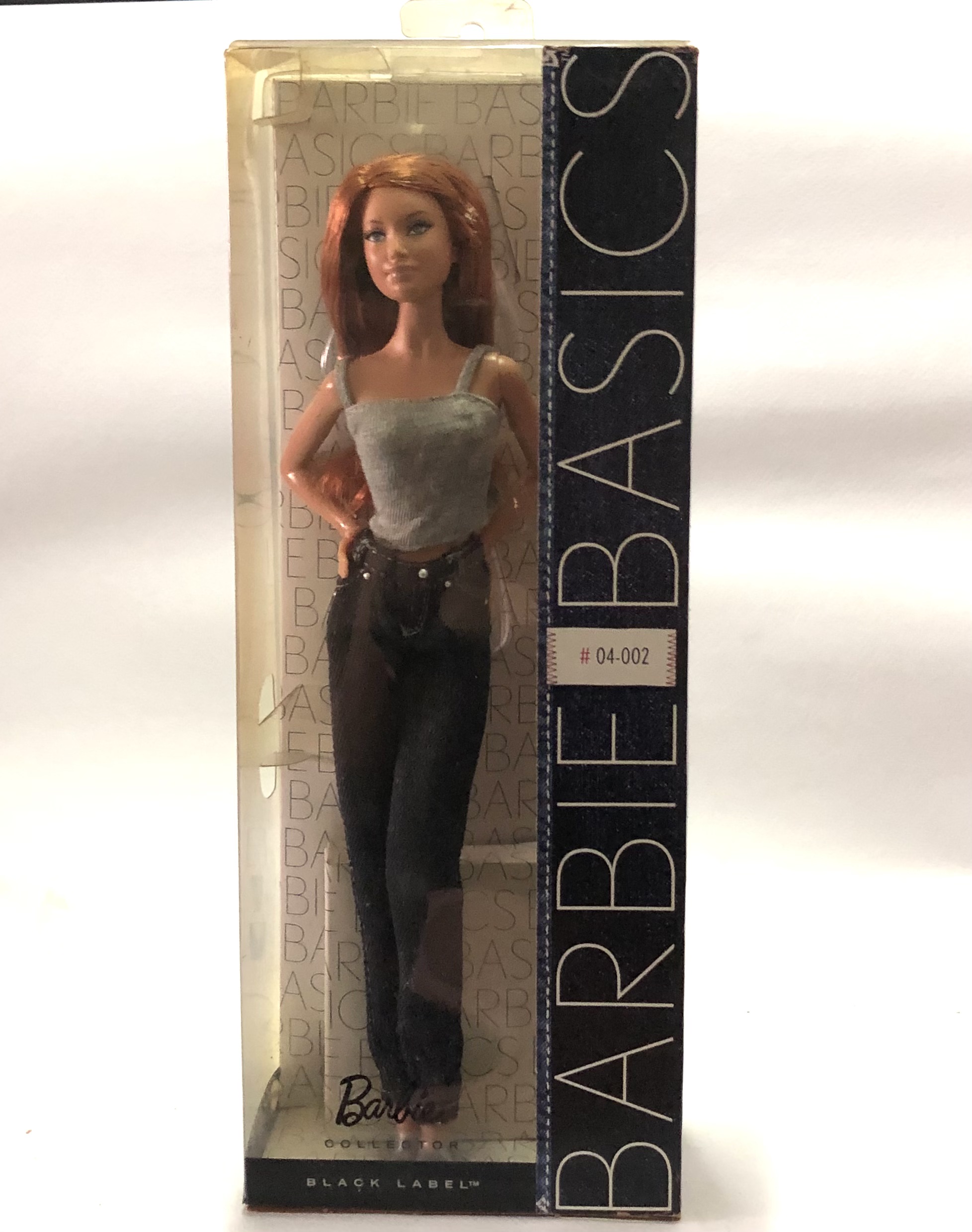 มือ1 เก่าเก็บในกล่อง ตุ๊กตาบาร์บี้ยีนส์ Barbie Basic ผมยาวสลวย