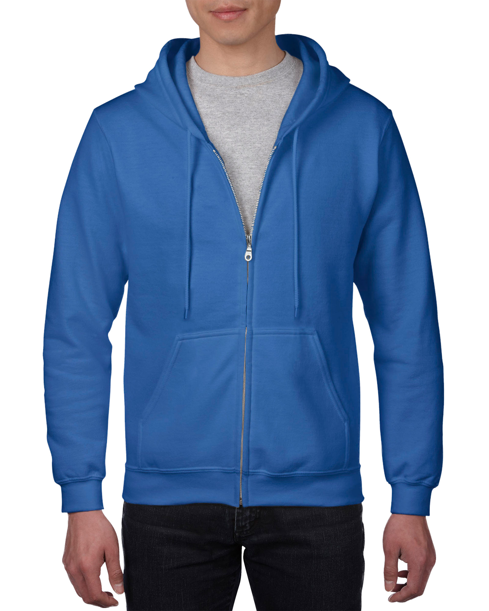 เสื้อยืด GILDAN 88600 เสื้อฟลีชฮู้ดแบบมีซิป