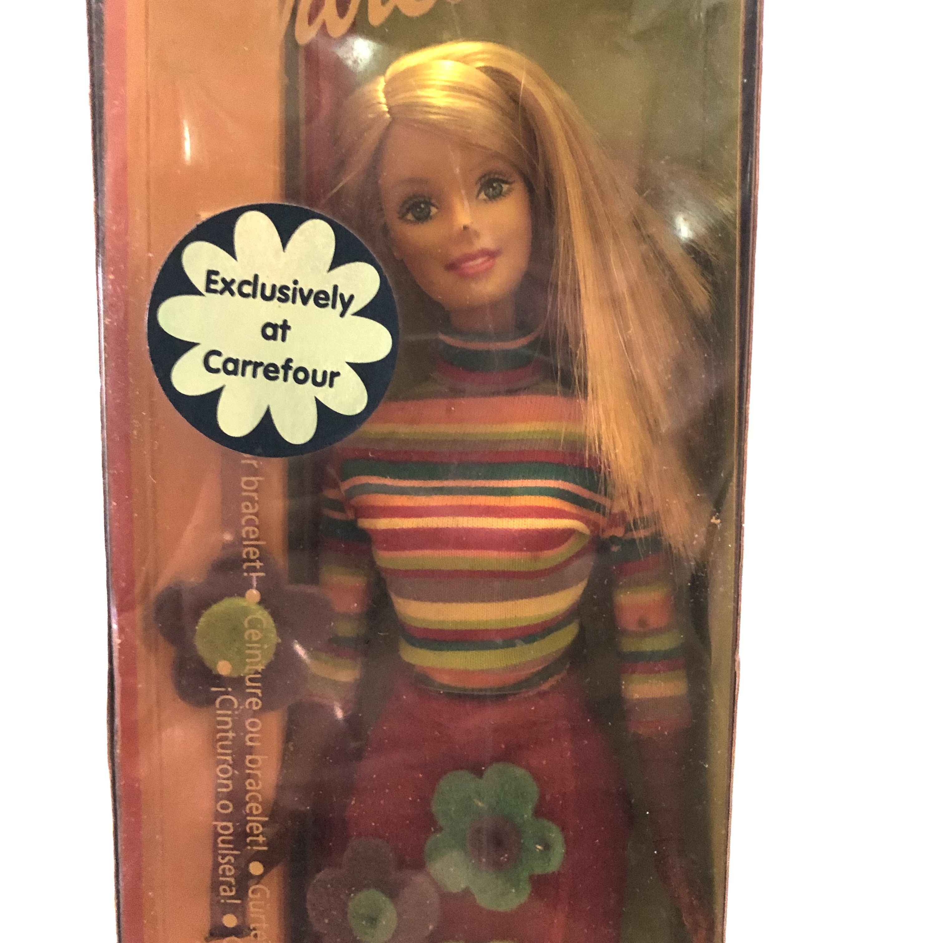 มิอ2 สภาพเก่าเก็บในกล่อง ตุ๊กตาบาร์บี้ รุ่น Hip Only at Carrefour