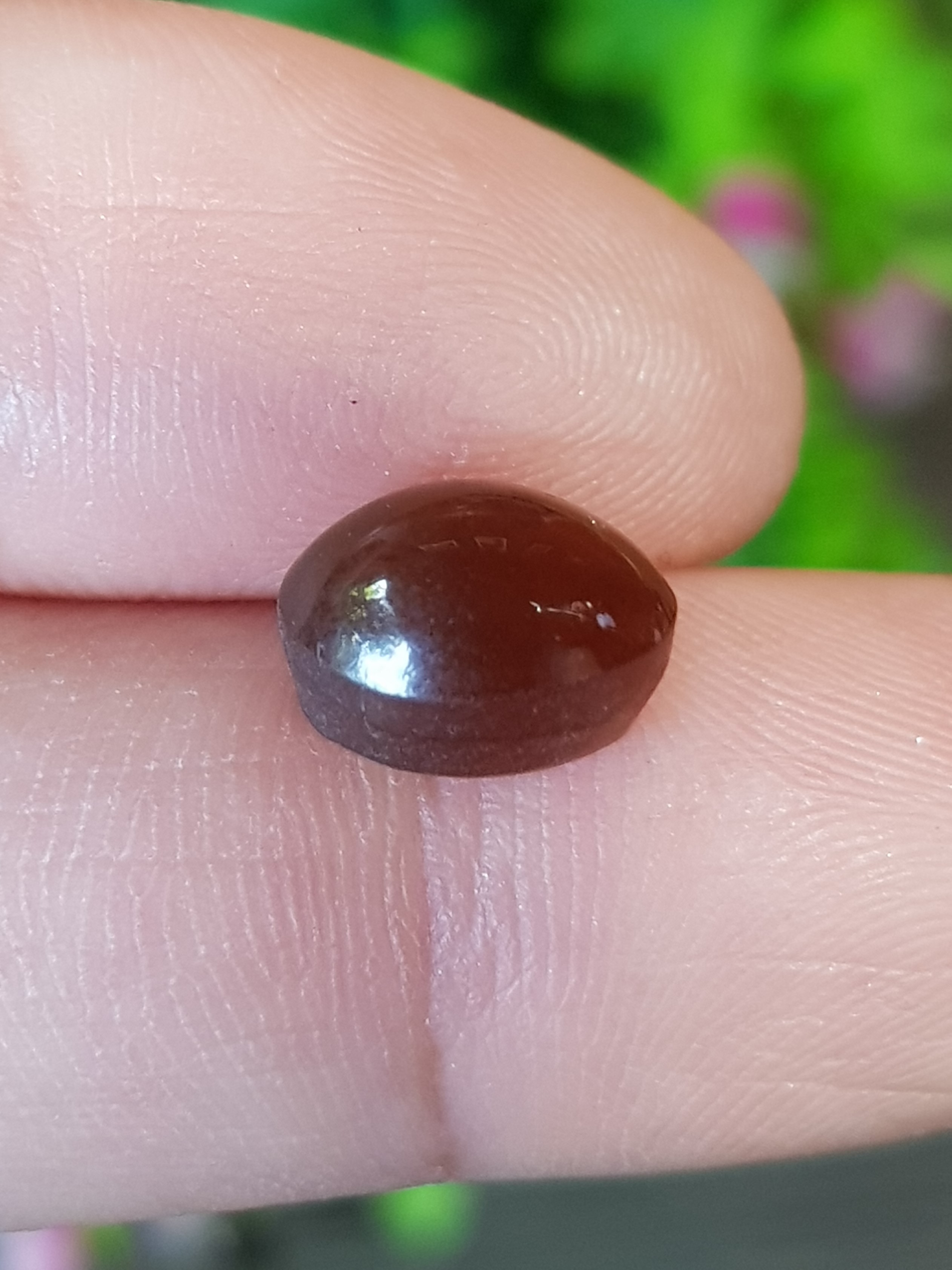 พลอย ตาแมว อะพาไทต์ Cat eye Apatite 4.35 กะรัต (Cts.) พลอยแท้ อัญมณีมงคลประจําวันเกิด เครื่องประดับพลอย