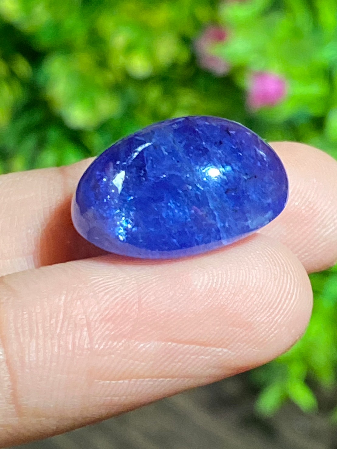 พลอย แทนซาไนท์ Tanzanite 25.93 กะรัต (Cts.) พลอยแท้ อัญมณีมงคลประจําวันเกิด เครื่องประดับพลอย