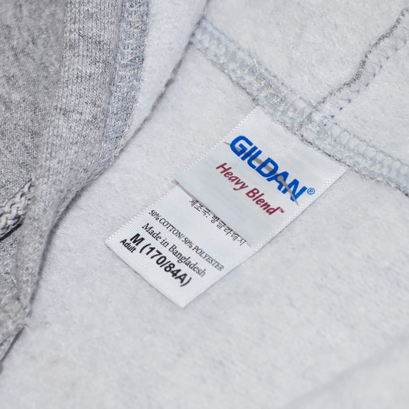 เสื้อยืด GILDAN 18600 ซุปเปอร์ฟลีซ ฮู้ดแบบมีซิป