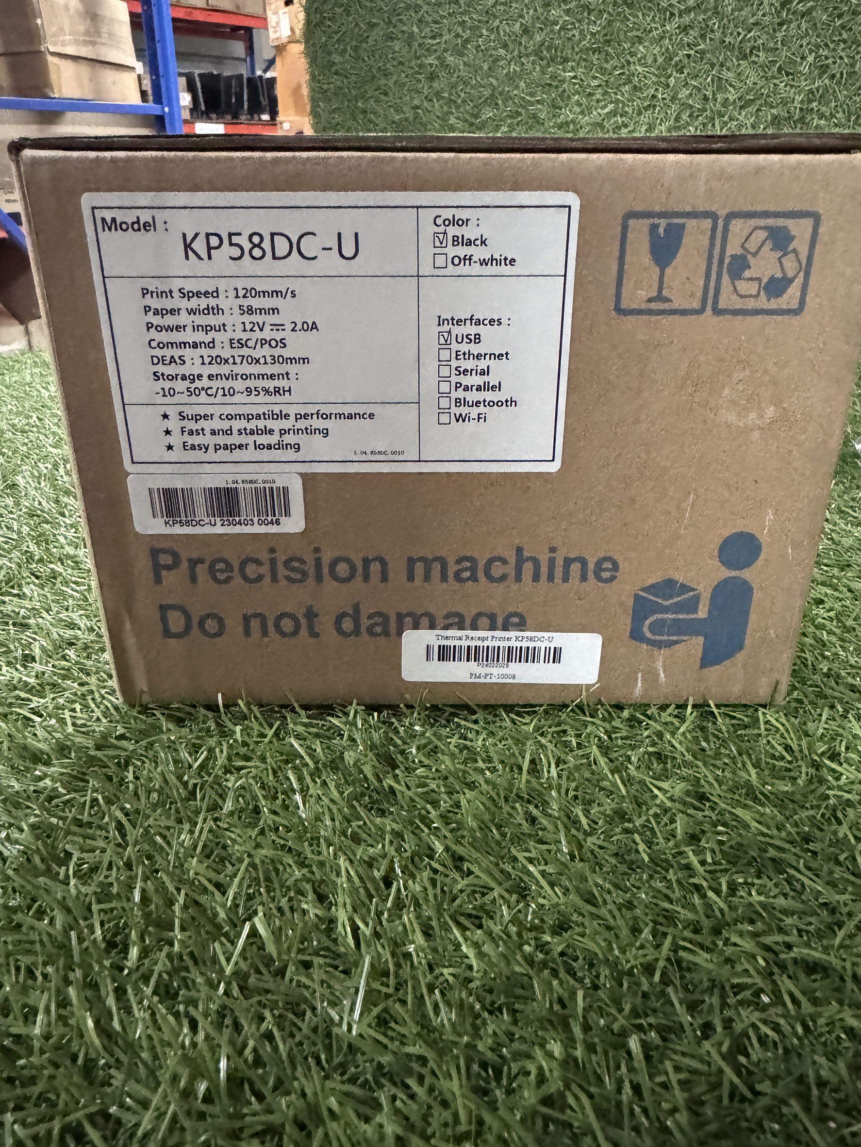 Thermal Receipt Printer KP58DC-U เครื่องพิมพ์สลิป เครื่องพิมพ์ใบเสร็จกระดาษความร้อน ของใหม่