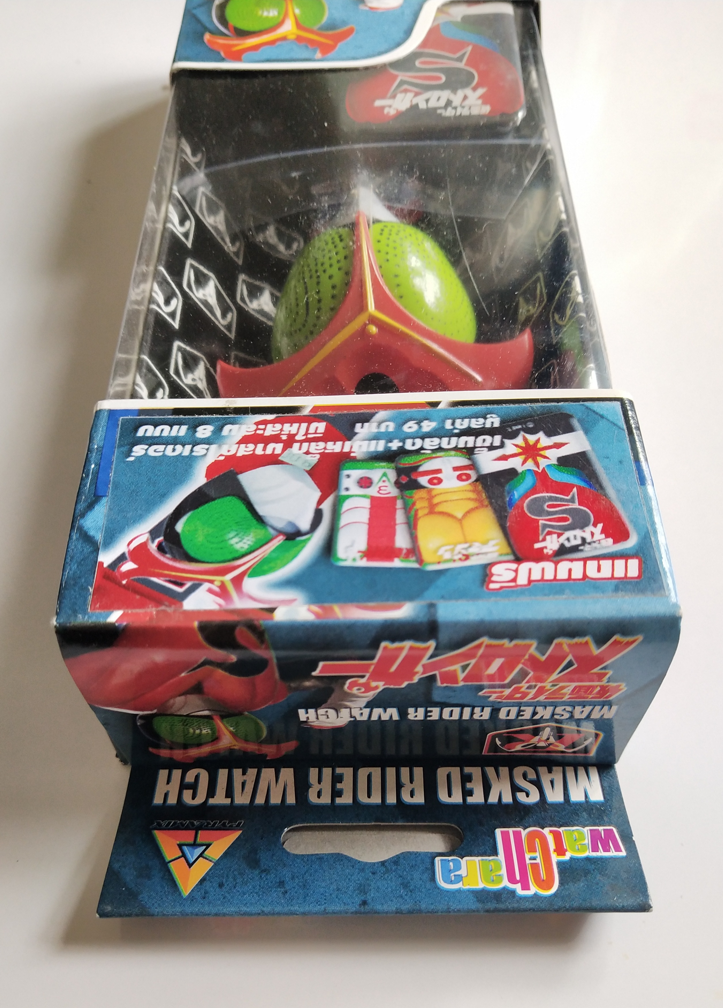 ของสะสมไอ้มดแดง นาฬิกาสตรองเกอร์ Masked Rider Collection watch, masked rider Stronger สำหรับสะสมเท่านั้น*** ในกล่องไม่เช็คแบตเตอรี่-สภาพกล่องดีและชำรุดคละ พร้อมของแถมในกล่อง