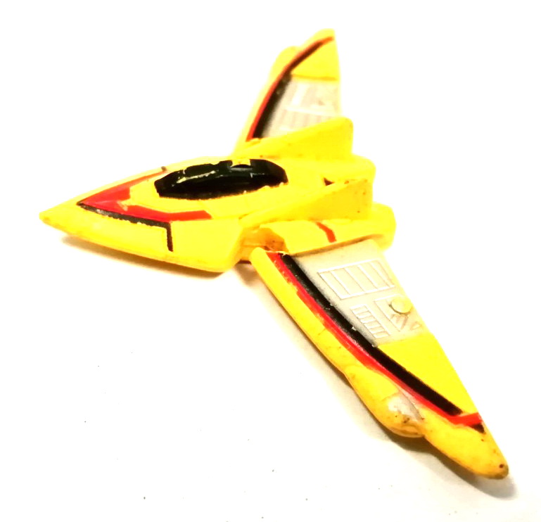 ของเล่น ของสะสม ชุด กาชาปอง ยานประจำหน่วยอุลตร้าแมน มียาน guts wing 1 และ 2, guts wing EX J ขนาดยาน 8ซม. สภาพเก่าเก็บ