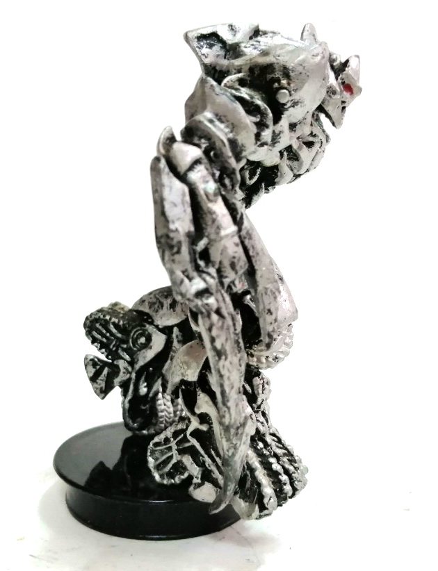 ฝาท๊อปเปอร์ ฟิกเกอร์ทรานฟอร์มเมอร์ ตัวหัวหน้าฝ่าย ดีเซฟติคอน เมกะตรอน ขนาดสูง 8.5 ซม. ทำสีสำเร็จ สภาพเก็บสะสม