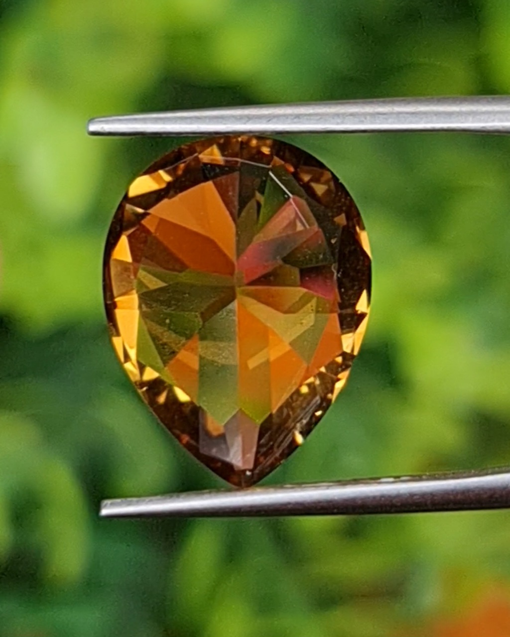 พลอย ซิทริน Citrine 8.00 กะรัต (Cts.) พลอยแท้ อัญมณีมงคลประจําวันเกิด เครื่องประดับพลอย