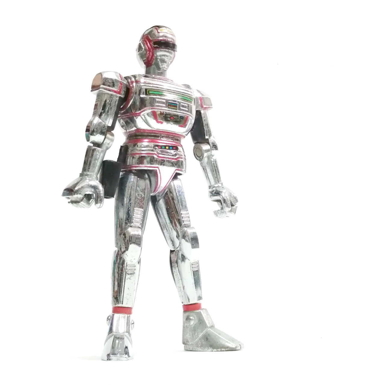 หุ่นเหล็ก มีบางส่วนเป็นพลาสติก จิ้งจอกอวกาศ จัสเปี้ยน มีรอย *** ไม่ทราบแบรนด์ มีตำหนิตามภาพ งานเก่าหายาก เก่าเก็บ มีรอย พิจารณาก่อนซื้อ