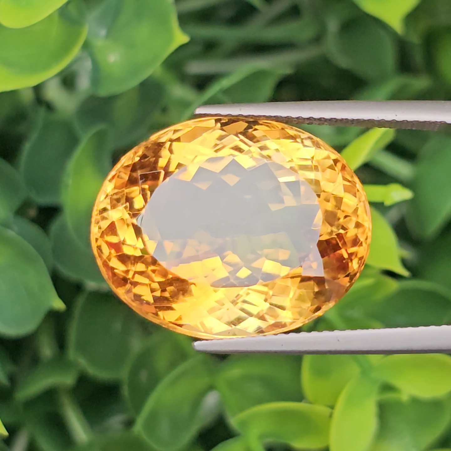 พลอย ซิทริน Citrine 32.66 กะรัต (Cts.) พลอยแท้ อัญมณีมงคลประจําวันเกิด เครื่องประดับพลอย