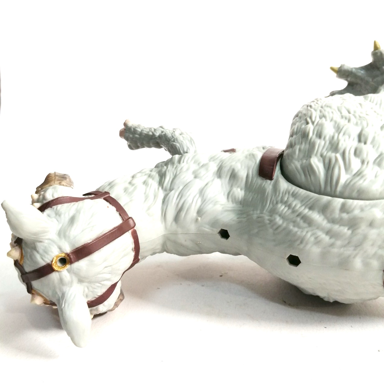 ฟิกเกอร์ ตวนตวน (tuan tuan) สัตว์พาหนะของฝ่ายกบฏ บนดาวโฮธ (ดาวน้ำแข็ง)จากภาพยนตร์สตาร์วอรส์ star wars ep.5 the empire stike back งานเก่าเก็บ **ไม่มี คนขี่ให้ ข้อต่อหลวมบ้าง ตัวใหญ่ขนาดตามรูป