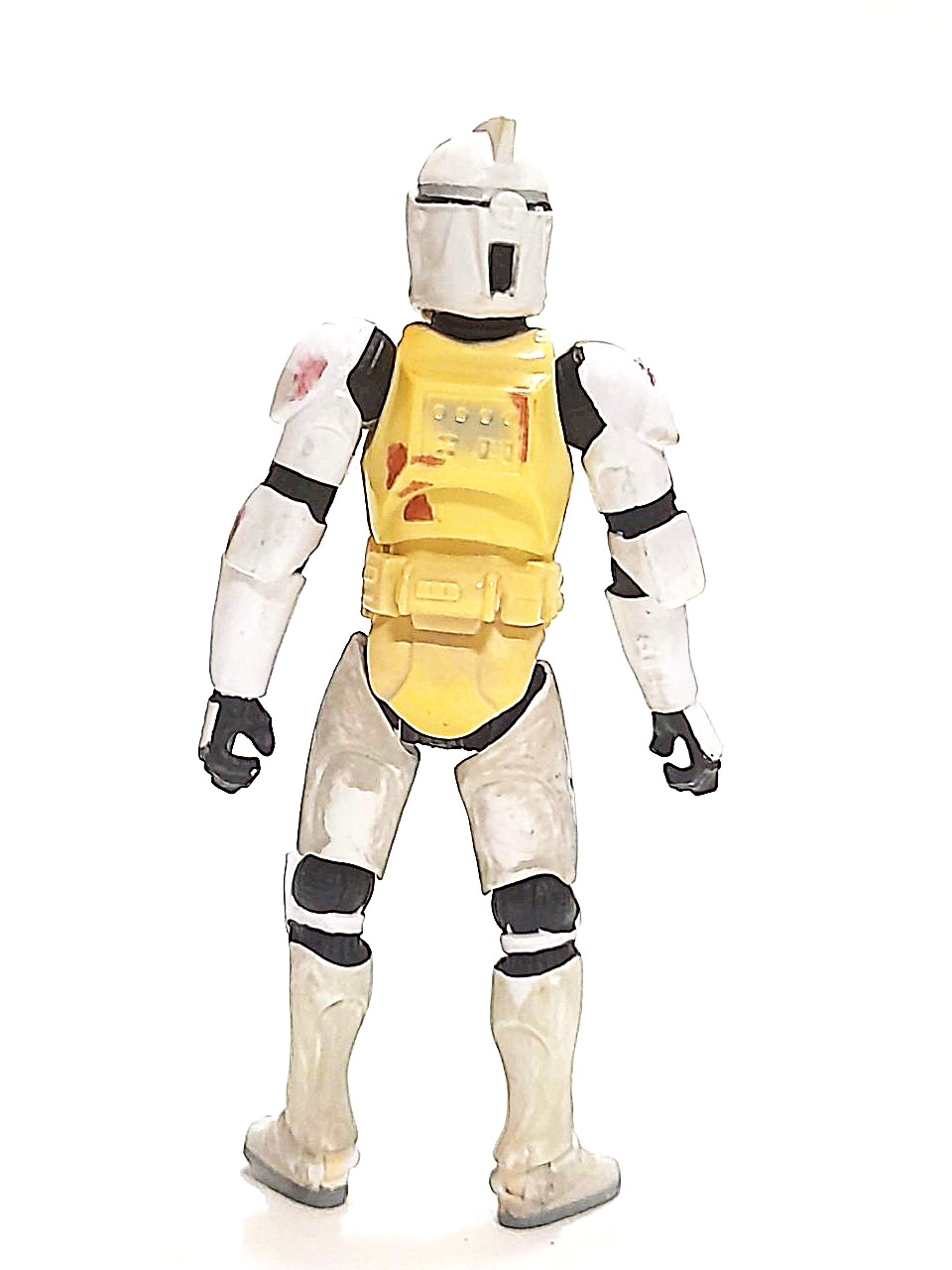 มีหลายภาพ ฟิกเกอร์ โคลนทรูปเปอร์ ขนาดประมาณ 10 ซม. จากภาพยนต์ Star Wars, Attack of the Clone