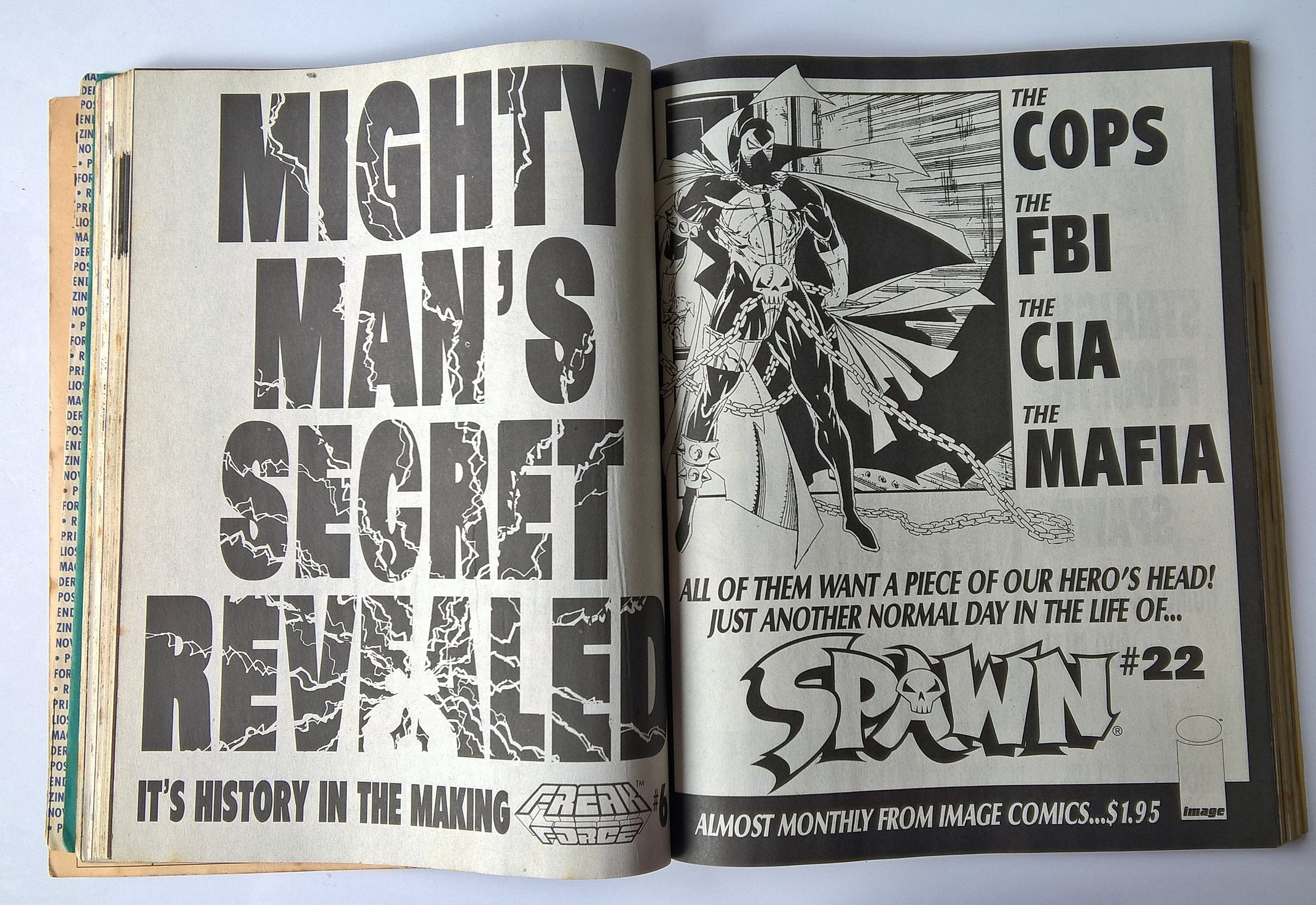 มีหลายภาพ,นิตยสารการ์ตูนเก่า ภาษาอังกฤษ ADVANCE COMICS No. 65 MAY 1994 Consumer Edition, including games,cards,video&more!, Star Stammers is back.