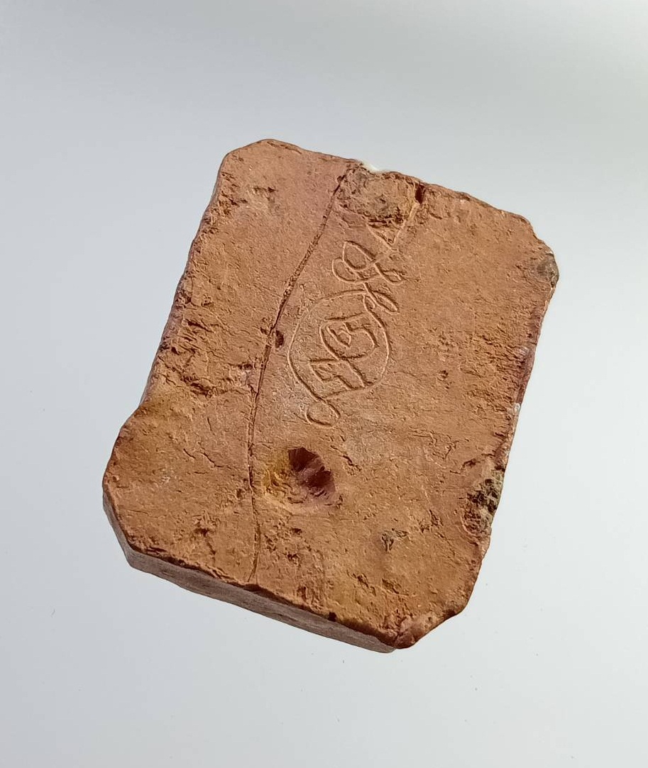 ผ2771 พระพิมพ์ หลวงพ่อขัน วัดนกกระจาบ จ.อยุธยา พิมพ์แซยิด หลังจาร