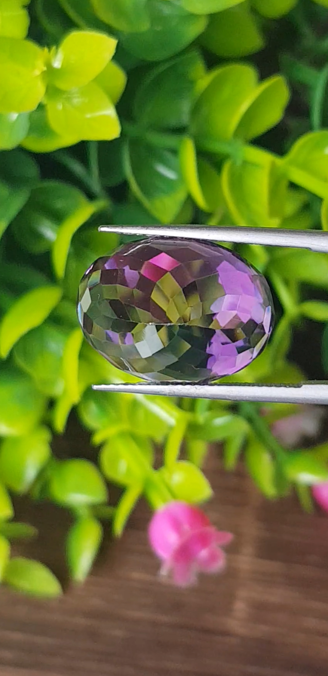 พลอย อเมทิส Amethyst 17.25 กะรัต (Cts.) พลอยแท้ อัญมณีมงคลประจําวันเกิด เครื่องประดับพลอย