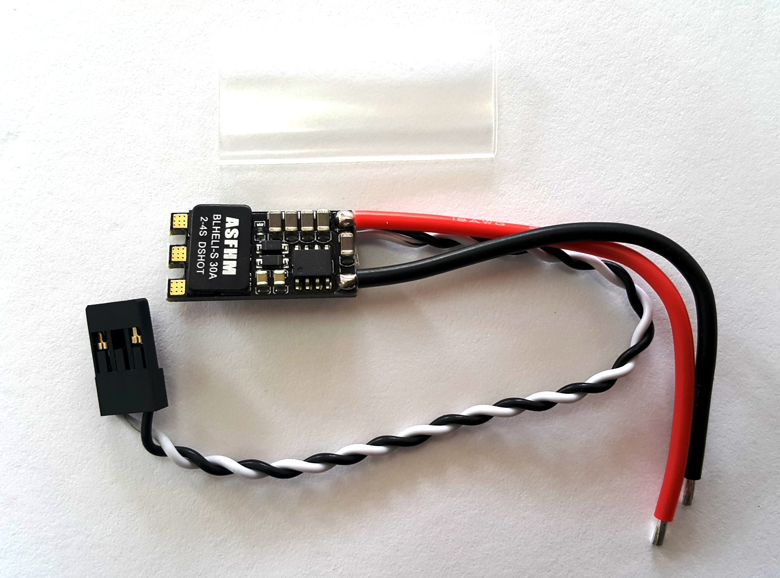 FPV ESC ถูกและดี สำหรับลำโดรนเรซซิ่ง BLHeli-S 30A (Peak 40A) 2-4S Lipo Dshot600/300/150/Multishot/Oneshot ASFHM30A