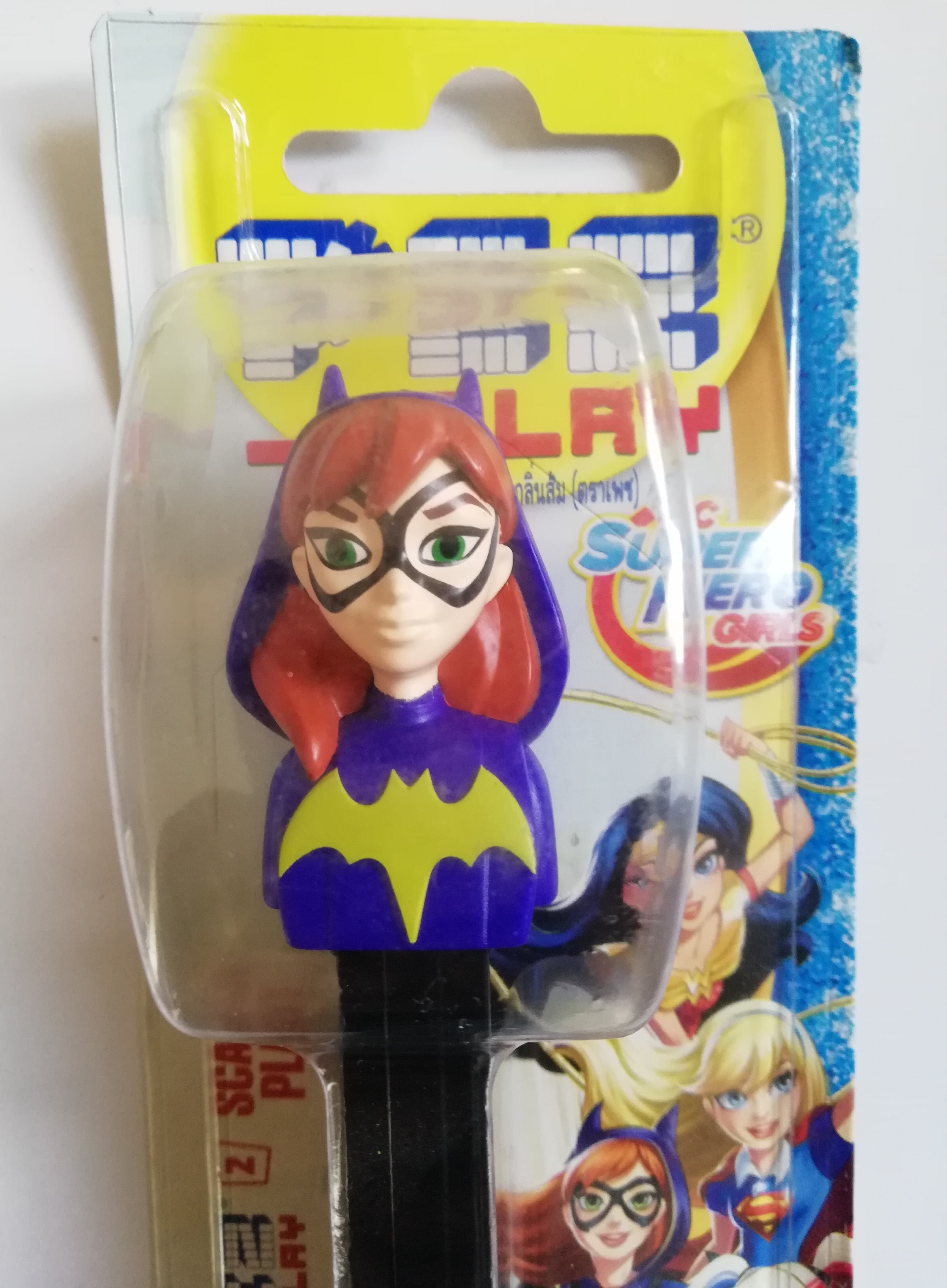 ขนม PEZ รูปแบทเกิลด์ อนิเม ซีรีย์ ของใหม่ยังไม่แกะแพค ขนมอยู่ครบ สำเนา