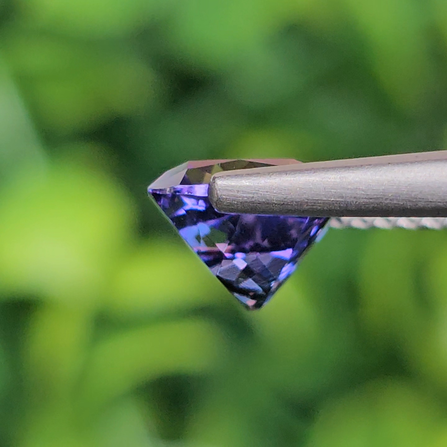 พลอย แทนซาไนท์ Tanzanite 1.60 กะรัต (Cts) พลอยแท้ อัญมณีมงคลประจําวันเกิด เครื่องประดับพลอย