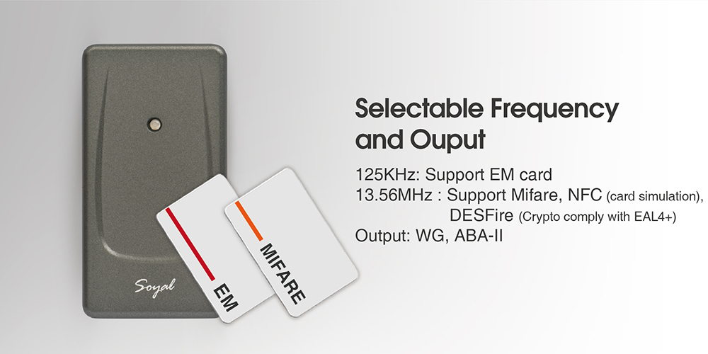 เครื่องทาบบัตร Soyal รุ่น AR-723-U