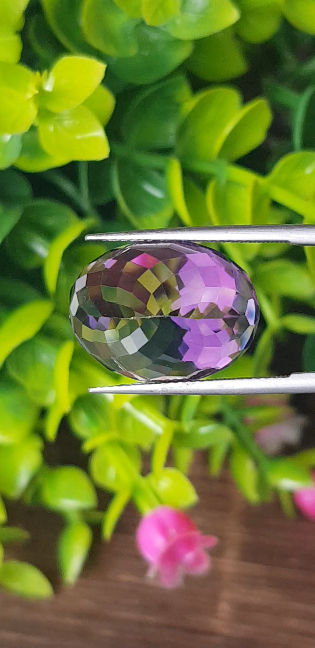 พลอย อเมทิส Amethyst 17.25 กะรัต (Cts.) พลอยแท้ อัญมณีมงคลประจําวันเกิด เครื่องประดับพลอย