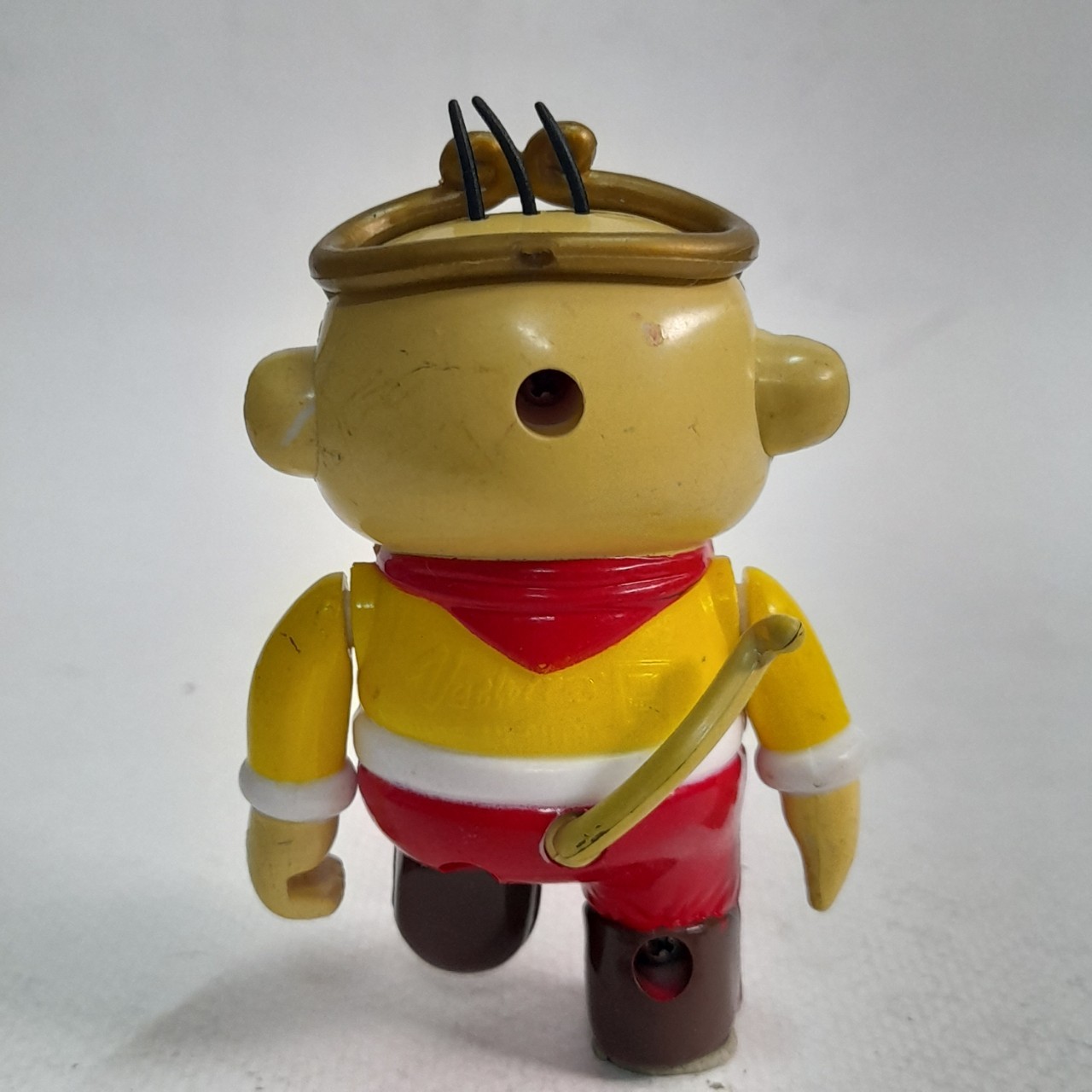 ฟิกเกอร์ พลาสติก ***มีตำหนิตามภาพ ปังปอนด์ พรีเมี่ยม 7- 11 ในอดีต ชุดปังปอนด์เห้งเจีย ขาดเมฆ ,กระบองมือสองตามสภาพดีมีรอยบ้าง