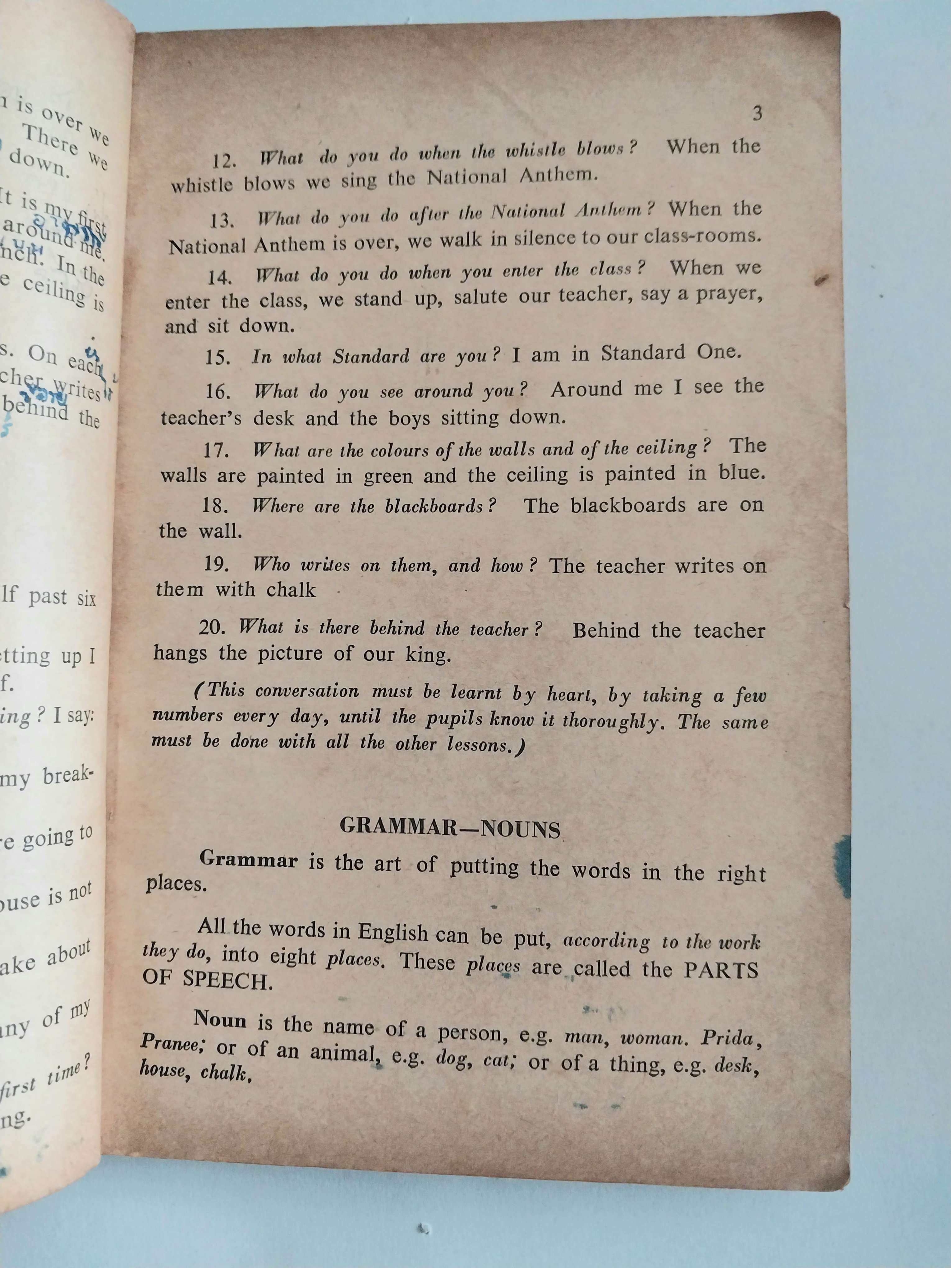 หนังสือเรียนเก่าวิชาภาษาอังกฤษ **มีตำหนิโปรดดูทุกภาพ Class-Work Book1 ลิขสิทธิ์ Collection Saint- Gabriel No.8