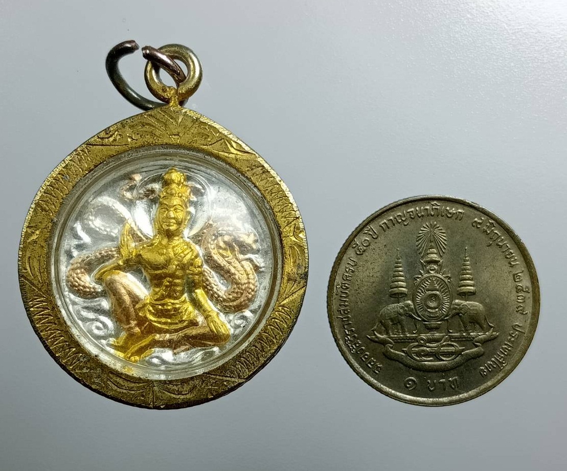 A7503 จตุคามรามเทพ เนื้อสามกษัตริย์ ไม่ทราบที่