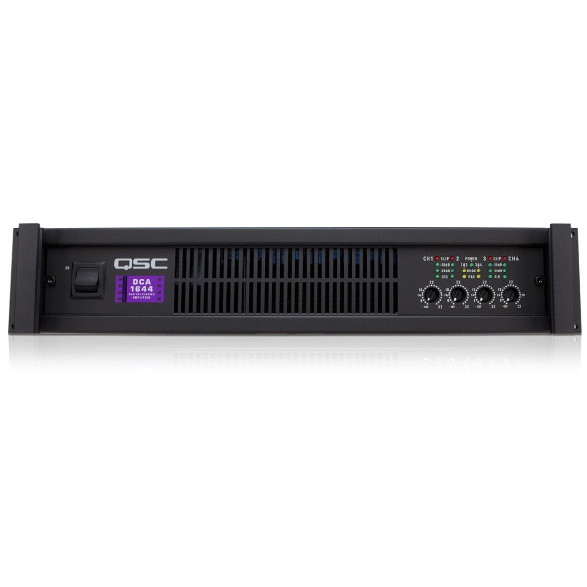 QSC DCA 1824 เพาเวอร์แอมป์ 4X170 วัตต์ 8 โอห์ม