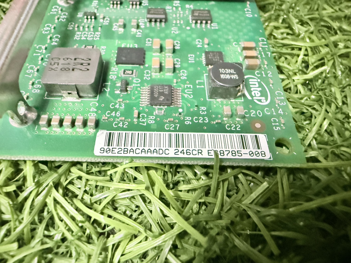 สำหรับ Server Intel Ethernet Converged Network Adapter X520-SR2 การ์ดเครือข่าย (Network Adapter / NIC) แบบ 10GbE มี 4 ใบ