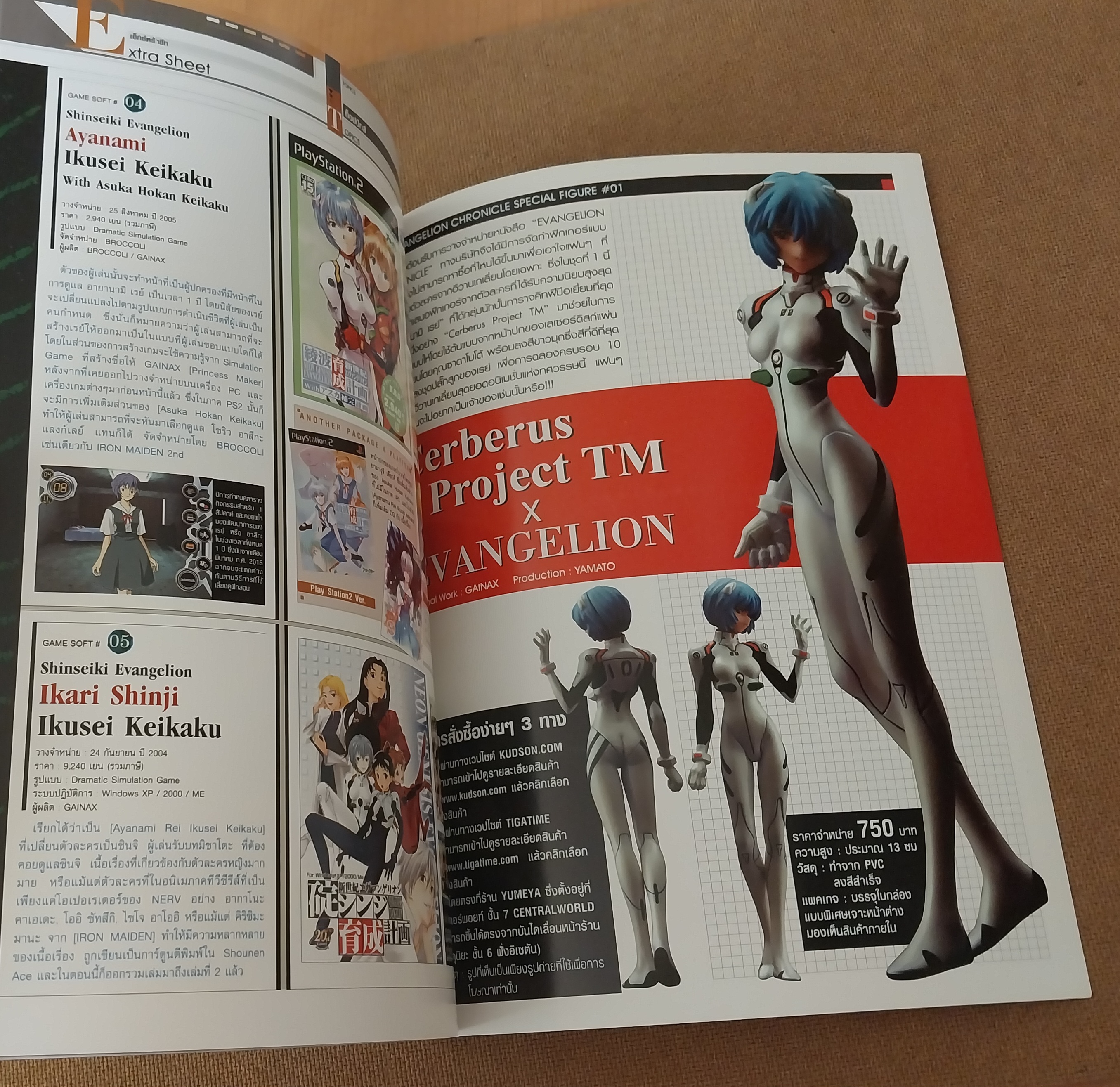 สารานุกรม สำหรับแฟนพันธุ์แท้อีวานเกเลี่ยน พิมพ์ 4 สีสวยงาม ตลอดทั้งเล่ม ฉบับที่ 5, Evangelion chronicle